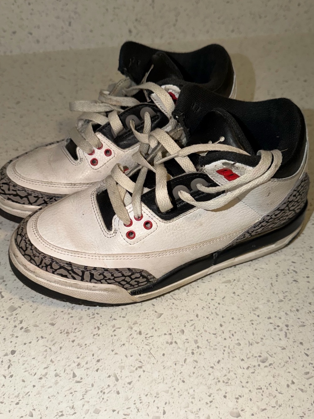 Jordan 3s white cement